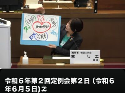 令和6年第2回定例会　一般質問YouTube